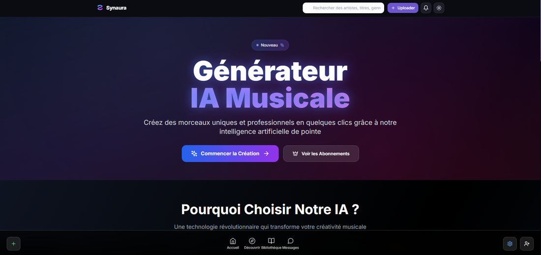 Synaura : la plateforme musicale qui propulse les jeunes artistes indépendants