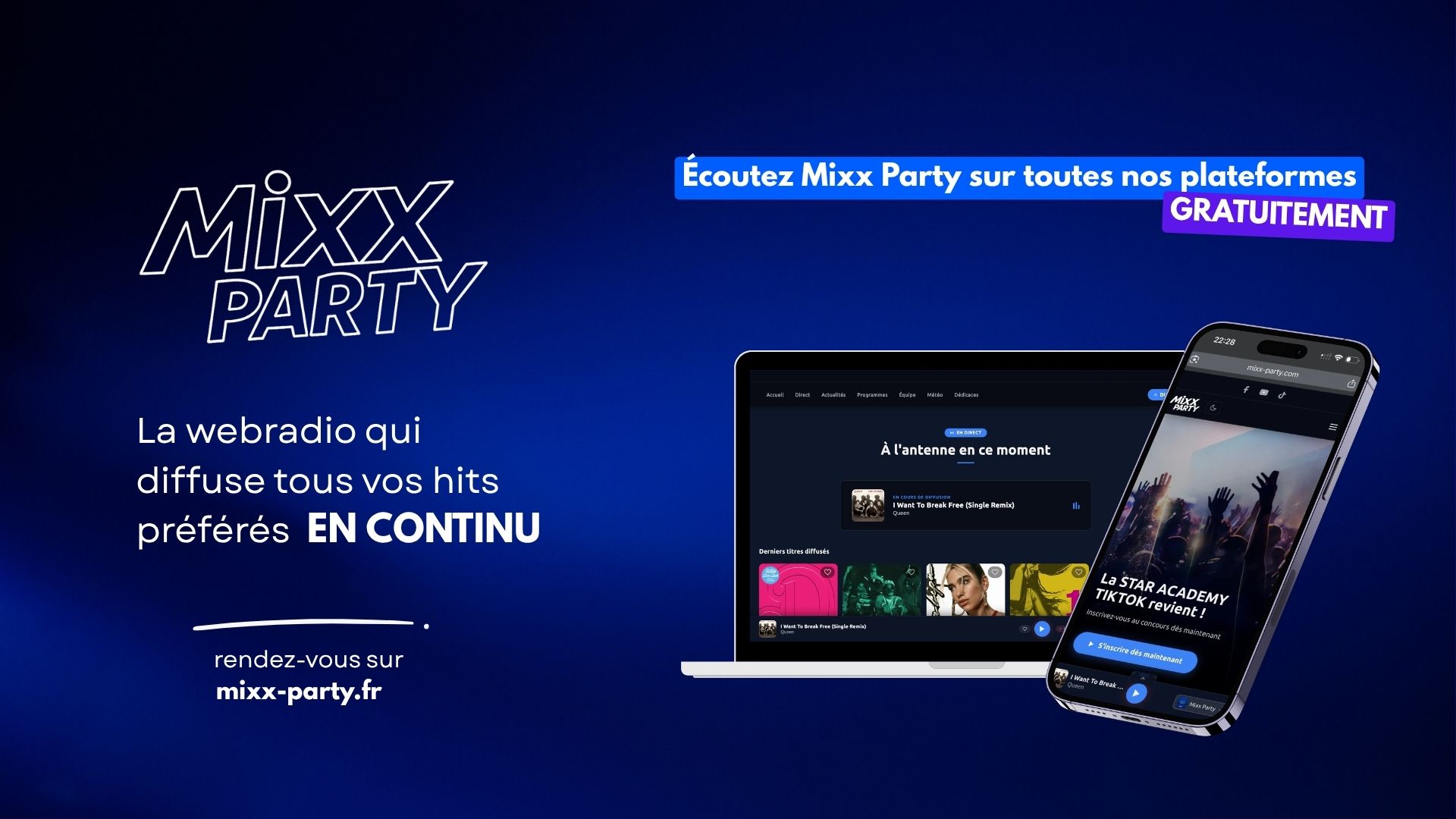 Vos hits préférés non-stop